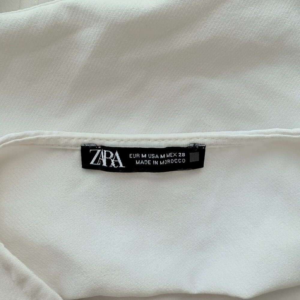White Zara Top